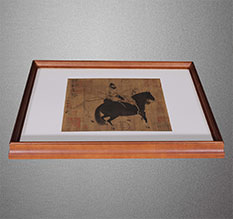 巨野书画装裱配框服务案例